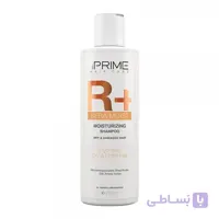 شامپو رطوبت رسان موهای خشک و آسیب دیده +R پریم 250 میل ا PRIME Moisturizing Shampoo R+ 250ml