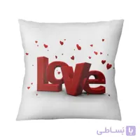 کوسن عاشقانه با طرح «LOVE» کد K697