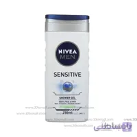 شامپو مردانه مو و بدن نیوآ مدل sensitive حجم 250میل