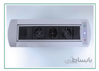 پریز توکار موتوردار مستطیلی کد N361 و N362 فانتونی