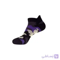 جوراب مچی زنانه چیریکی بنفش برند پاتریس1 جفت