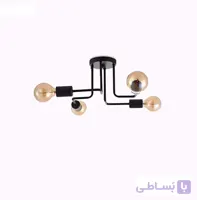 لوستر سقفی عنکبوتی 4 شعله مدل RA1056