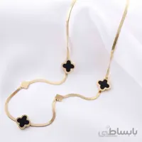 گردنبند زنانه ماری ونکلیف استیل رنگ ثابت