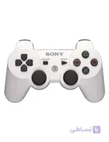 خرید دسته بازی وایرلس سفید DUALSHOCK PS3