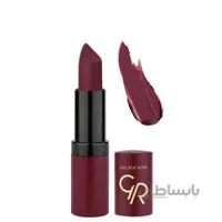 رژ لب جامد گلدن رز مدل Velvet Matte شماره 32 ا Golden Rose Velvet Matte Lipstick No.32