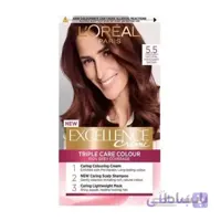 کیت رنگ مو لورآل (Loreal) مدل Excellence شماره 5.5