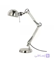 چراغ مطالعه ایکیا مدل FORSÅ رنگ نقره ایی