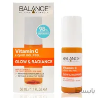 ژل اسکراب روشن کننده ویتامین سی بالانس Balance Vitamin C Glow and Radiance Liquid Gel Peel 50ml