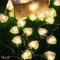 ریسه LED قلب بلوری