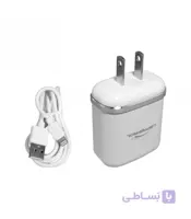 شارژر لاپرامول مدل LP-C21 به همراه کابل آیفون