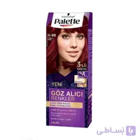 رنگ مو فندوقی قرمز palette شماره 88-6 ا Hazelnut red hair color palette 88-6