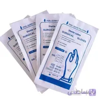 دستکش جراحی استریل بدون پودر سایز 7/5