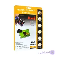 کاغذ فتو گلاسه براق 180 گرم RC یونیک سایز A4