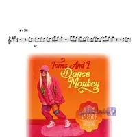دانلود نت فلوت | آهنگ Dance Monkey