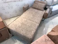 کاناپه تختخوابشو مدل رومینا - قهوای روشن