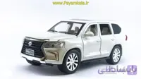 ماکت فلزی لکسوس (LEXUS LX570 BY XLG) (1:24) سفید