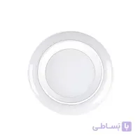 چراغ سقفی توکار دور اکریلیک ای سی گرد 8 وات برند edc
