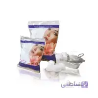 پنبه توپك سفيد گل 100 گرمي كاوه