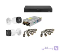 پک کامل 4 دوربین مداربسته داهوا XVR 5104 i3 | B1A21P + هدیه ویژه