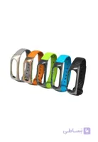 بند سیلیکونی با فریم فلزی می بند 2 مدل Tamister TC2 مچ بند می شیاومی شیائومی | Xiaomi Mi MiBand2 Tamister Tc2 Watch Strap