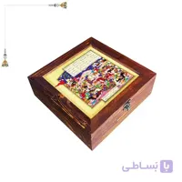 جعبه چوبی (25*25) کد D14