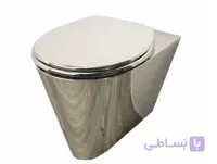 توالت فرنگی وال‌هنگ استنلس استیل نما آوای گلچین
