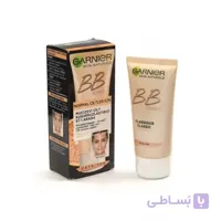 بی بی کرم 5 کاره گارنیه مناسب پوست های نرمال با توناژ معمولی Garnier فرانسه حجم 50 میل