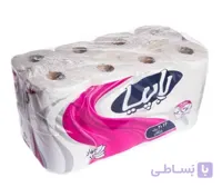 دستمال توالت ۱۶ قلو پاپیا – کارتن ۳ تایی