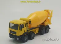 ماکت میکسر بتن ( CEMENT MIXER BY KDW 1:50 ) زرد