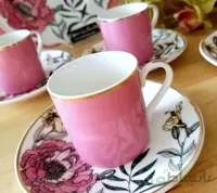 ست فنجان و نعلبکی قهوه خوری کد ۱۰۱۲۷۲