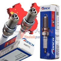 شمع پایه کوتاه نیکل برند تورچ چین(بسته۴عددی) ا TORCH Spark Plug K6RTC CHINA