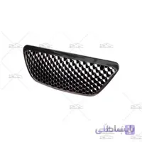 جلو پنجره اسپرت تیبا طرح لانه زنبوری مشکی ا Honeycomb Front Grill For Tiba Black