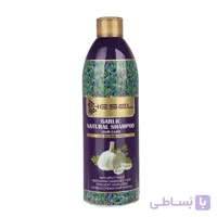 شامپو گیاهی هسل مدل Garlic حجم 400 میلی لیتر