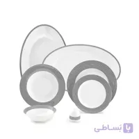 سرویس چینی ۲۸ پارچه چینی زرین سری ایتالیا اف مدل سورن