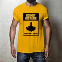 تیشرت زرد مخصوص گیمرها-Gamers Tshirt-gamer-گیمر-گیم-game