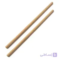 دوبل شاخه‌ای بدون شیار راش اعلا قطر 17 میلی‌متر با طول 80 سانتی‌متر بسته 2 عددی