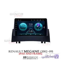 مانیتور فابریک مگان سری اس S400 پلاس WINCA وینکا مدل RS855