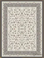 قالی سلیمان طرح DM02 کد رنگ 3824 کرم 1500 شانه تراکم 4500