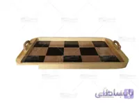 سینی مدل شطرنجی سایز بزرگ