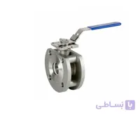 بال ولو بین فلنجی استیل 1/2 2 اینچ خنبره مدل 10 2118