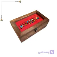 جعبه چوبی هدیه (15*25) کد B17