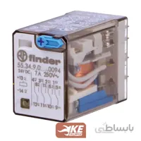 رله 48vDC چهار کنتاکت 7 آمپر فیندر 553490480094