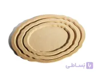 سینی بیضی چوبی