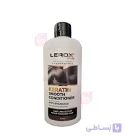 شامپو نرم کننده کراتینه مو خشک و آسیب دیده لروکس ا LEROX KERATIN SMOOTH CONDITIONER