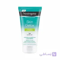اسکراب نوتروژینا مدل Skin Detox لایه بردار پوست 150 میلی لیتر ا Neutrogena Skin Detox Facial Scrub 150Ml