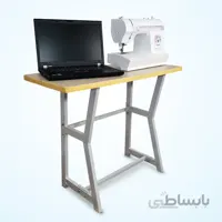 میز صاف چرخ خیاطی خانگی (تخته و پایه فلزی)
