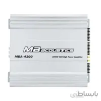 آمپلی فایر 4 کانال ام بی اکوستیک مدل MBA 4100 ا آمپلی فایر 4 کانال ام بی اکوستیک مدل MBA 4100
