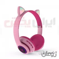 هدفون بلوتوثی رم خور Cat Ear CT-66