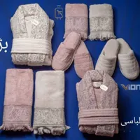 ست حوله عروس داماد کد 590325