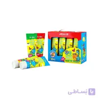 رنگ انگشتی تیوپی ۸ رنگ آریا ا -